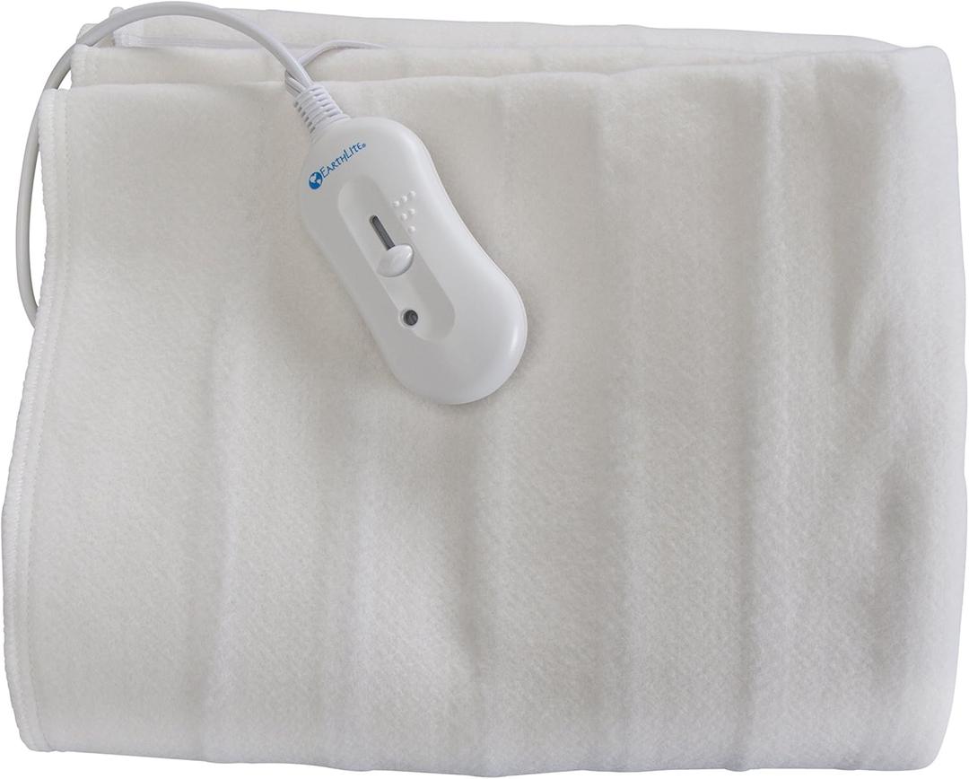 EarthLite Durable Jumbo Massage Bolster with Zippered Vinyl Cover and Strap Handle, Mystic Blue, 26 x 9 Inches