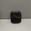 O2COOL Treva 5 Inch Battery Powered Fan Portable Desk Fan 2 Cooling Speeds with Compact Folding & Tilt Design Cubicle Accessories Small Portable (Black) (1 Unit)