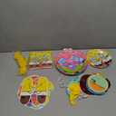 LKSIOPAI 131PCS Yellow Birthday Party Supplies Include Ocean Theme Party Decorations and Disposable Dinnerware Serves 20 Guests