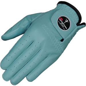 Ever-Bright Men's Golf Gloves OptiColor Premium Leather Golf Glove . (Blue, XL)