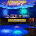 Swimming Floating Pool Lights, Fish Pattern 3PCS Color Changing Underwater Pool Light That Float, 4 Colors 2 Modes, Glow Hot Bath Tub LED Light Up Decor (3AAA Batteries Powered, Not Included)
