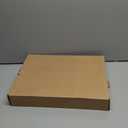 KINLINK 12x16 Picture Frame Light Walnut, Wooden 16x12 Photo Frames with Plexiglass for 11x14 Picture with Mat or 12x16 Without Mat, Perfect for Art Wall and Tabletop Display 12 x 16 frame Set of 4