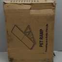 Indoor Dog Ramp Bed for Small Medium Pets,Folding Collapsible Cat Ramp, Adjustable Height Dog Ramp with Non-Slip Carpet for Couch,Sofa,Chair