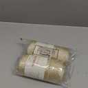 2 Skeins of Sensy Premium 3mm 120 Yards Polyester Rope 90% Polypropylene 10% Polyester Cord Macrame Cord 3mm Crochet Bag Cord Macrame Rope Crochet Thread Gift for Knitter (Ecru Sparkle)