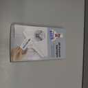 MR.SIGA Multi-Purpose Silicon Squeegee for Window, Glass, Shower Door, Car Windshield, Heavy Duty Window Scrubber, Includes Suction Hook, 10 inch, White & Gray, 1 Pack