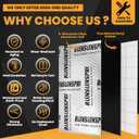 Car Sound Deadening 50 sqft Sound Deadening Mat Sound Deading Material for Cars Butyl Automotive Sound Dampening