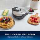 Oster Nonstick Belgian Waffle Maker, Nonstick Ceramic Waffle Iron