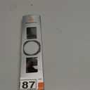 Bandletic Rugged Paracord Compatible with Samsung Galaxy Watch Ultra Bands 47mm (2025/2024) for Men, Handmade Woven Braided Tactical Military Survival Nylon Strap, Large, Black Buckle-Black