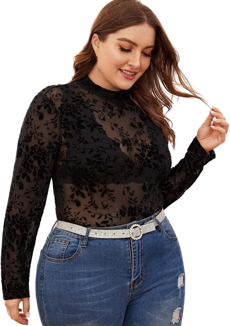 Floerns womens Casual (Large Plus)