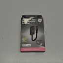 GE USB-C to 4K HDMI Multi-Monitor Adapter, Ultra HD Video & Audio, Travel-Ready, Plug & Play, 76050