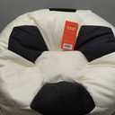 Big Joe Sports Ball Child-Sized Bean Bag Chair, Soccer Ball Plush, Soft Polyester, 2.5 feet
