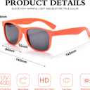 20 Pairs Bulk Mirror Sunglasses for Adult Retro 70s 90s Cheap Glasses for Party Supplies