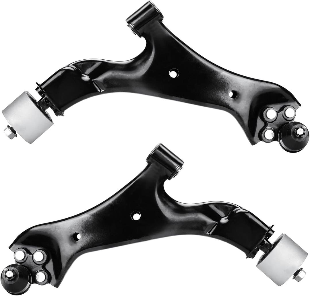 Front Lower Control Arm with Ball Joint Assembly Passenger & Driver Side Suspension Kit for Chevrolet Equinox for GMC Terrain 2010 2011 2012 2013 2014 2015 2016 2017 (2 PCS Set)