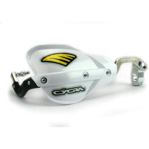 Cycra 1CYC-7401-42X Probend CRM Racer Pack Handshield w/Center Reach Mount - 7/8in. U-Clamp - White