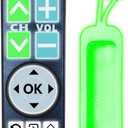 Backlit Big Button TV Remote Replacement for Philips TV with Cover & Hook, Universal Remote No Setup for Seniors People with Poor Vision,Parkinson's Disease Patient
