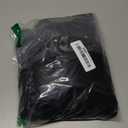 Memoriesea Women's Sexy One Shoulder High Split Cocktail Wedding Party Maxi Dress (Black) X-Large