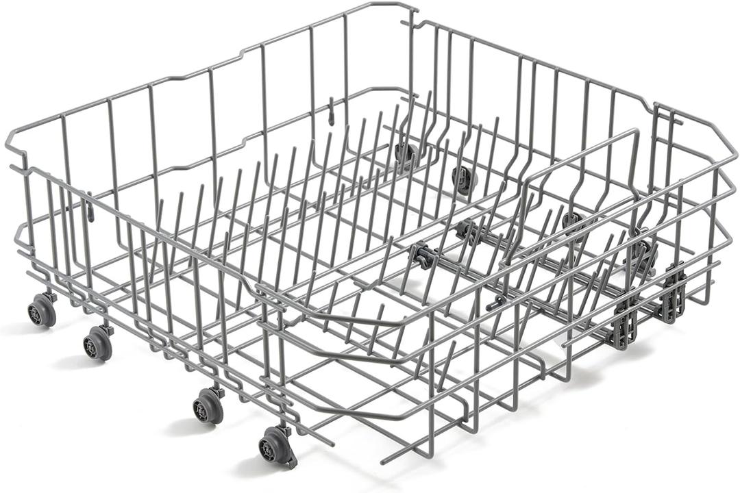 20007189 20000533 Dishwasher Lower Rack Replacement Parts for Bosch Bottom Rack Bosch SHE68T55UC/07 SHXM88Z75N/01 SHX68T55UC/02 800 Series 20.9 x 21.8'' x 7.7 Lower Basket Dishrack Drawer 1 Pack