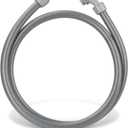 HOXHA 3/4 Inch 6 Ft Electrical Conduit Kit AC Whip Kit Flexible PVC Non Metallic Liquid Tight Conduit, Electrical Wire Conduit Pipe with Straight and 90-Degree Conduit Connector Fittings