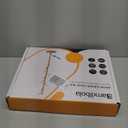 Wooden Coat Rack Freestanding with Round Base, Adjustable 4 Heights Sturdy Coat Hanger Stand 9 Hooks for Hanging Bags, Hats, Save Space Coat Tree for Narrow Place, Entryway, Bedroom, Office (Natural)