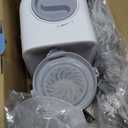 Bear Baby Food Maker with 18.5oz Dual-Layer Steam Baskets, OneStep Baby Food Processor Steamer Puree Blender Grinder Mills, Auto Cooking Grinding&Sterili-zing for Healthy Homemade Baby Food, BPA-Free (White)