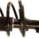 KYB SR4255 Strut-Plus Complete Corner Unit Assembly -Strut, Mount and Spring, 1 Pack