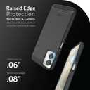 TUDIA Merge [Military Grade] Designed for Motorola Moto G Power 5G 2024 Case - [NOT FIT Moto G 5G 2024] Dual Layer Shockproof Slim Tough Heavy Duty Protective Phone Cases - Matte Black