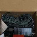 Ollny Christmas Lights, 131FT 400 LED Color Changing Christmas Tree Lights with 11 Modes Remote Control Waterproof Outdoor Christmas Lights for Outside Indoor Patio Xmas Decorations (400 LED Dark Green Wire, Warm White & Multicolor)