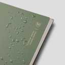 EMSHOI Graph Paper Spiral Notebook 7.48" x 10.15" - B5 Graph Paper Notebook, 2 Pack 320 Pages 100gsm Thick Grid Paper, Plastic Hardcover Journals for Writing Engineering Graphing Work School Supplies (BrownGreen)