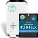 Alen Air Purifier BreatheSmart 45i HEPA with Pure Filter for Large Rooms |1900 Sq. Ft.| Perfect for Bedrooms & Home Offices - Captures Dust + Pet Dander & Household Odors - White