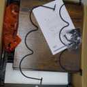 TUTOTAK Bar Cart, Serving Cart for Home, Microwave Cart, Drink Cart, Mobile Kitchen Shelf with Wine Rack and Glass Holder, Rolling Beverage Cart BC01BB030 (13"D x 23.7"W x 32.7"H, Brown)