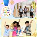 Kenning 24 Pcs Pre-school Graduation Medal Bulk 2 Inch Acrylic Award Medals with Neck Ribbon Cute Graduation Gifts, Grad Medal Party Favor Supplies Decorations