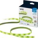 WiZ 6FT RGB Wi-Fi LED Smart Color Changing Light Strip - Connects to Your Existing 2.4Ghz Wi-Fi - Control with Wiz Connected App - Works with Google Home, Alexa and Siri Shortcuts - No Hub Required