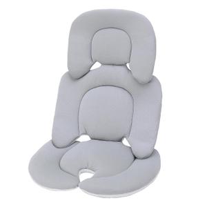 Infant Car Seat Insert,Baby Stroller Cushion for Newborn,Safety Seats and Baskets Insert-Reversible Universal Breathable and Soft Newborn Stroller Mat(Gray)