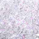 Fulmoon 1 Bag 3 lb/1.35 kg Shredded Paper for Gift Box Crinkle Cut Glitter Shredded Filler Shiny Paper Filler for Gift Wrapping Basket Filling Birthday Wedding Christmas(Dazzling White)