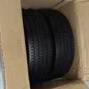 Parts Camp 10 inch wheel 4.10/3.50-4" Flat Free Tire and Wheel 10" Solid Tire for Gorilla Cart Hand Truck Garden Wagon Trolley Dolly tire replacement -5/8" Axle Bore Hole, 2 1/4"Offset Hub (2 Pack)