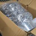 Axle Wheel Covers for Semi Truck Chrome ABS Plastic with 2 Front and 4 Rear Complete Axle Wheel Cover Set 33mm Dome Screw-On Lug Nut Covers