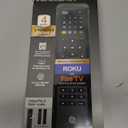 GE Universal Remote Control with Roku or Fire TV Streaming Remote Compartment, use with Samsung, Vizio, LG, Sony, Sharp, Apple TV, TCL, Smart TVs, Streaming Players, Blu-ray, DVD, 4-Device, 59046