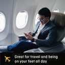 FUTURO Dress Socks for Men, Medium, Black, Firm (20-30 mm/Hg)