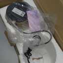 Touch Control Small Table Lamp Set of 1, Elegant Gold Glass Bedside Lamp 3 Way Dimmable with USB C+A Charging Ports - Bedroom Nightstand & Living Room Essential, 4W Bulb Included