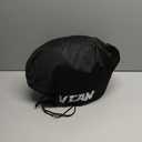 VCAN V88 3/4 Open Face Motorcycle Scooter Helmet ECE & DOT Approved, Black, XS