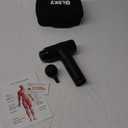 opove M3 Pro 2 Massage Gun Deep Tissue Percussion Muscle Massager for Workout, Handheld Percussive Therapy Fascia Gun for Athletes Fast Recovery 4-8 Hours Long Battery Life, Powerful, Quiet, Black