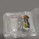 Nutty Toys Squishy Cat Set - 2" Soft Silicone Kawaii Kitties, Top Stress Relief Toy 2026 Unique Gifts for Teens Kids Women Men Adults Best Teenage Girls Teen Boy Tween Valentines Day, Easter Gift Idea (White/ Grey)