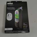 Braun ThermoScan 7 Digital Ear Thermometer, Age-Adjusted Fever Guidance, Baby and Infant Friendly, No. 1 Brand Recommended by Pediatricians, FSA and HSA Eligible (Black)