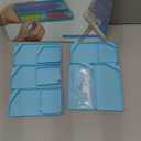 ARTDOT 10-Piece Interlocking Diamond Art Trays Kits for Adults, Stackable Diamond Painting Accessories and Tools (Blue)