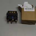 QWORK Solenoid Relay, 12V 250A Winch Relay Solenoid Replacement Contactor for 3000-5000lbs ATV UT Winch Control