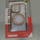 Magnetic for iPhone 16 Pro Case Camera Control Button with Stand [Compatible with MagSafe] [360 Rotatable Ring Holder Kickstand] [Military Grade Protection] 16Pro Phone Case 6.3 Inch, Desert/Clear