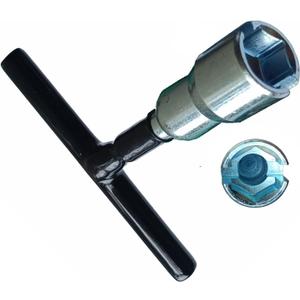 Wing Nut Hand Tool, T Handle Wing Nut Tightening Hand Tool Driver for Eye Screws, C Hook Bolt, Q-Hanger,Screw Hooks