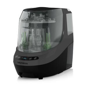 Baby Brezza Bottle Washer Pro - Baby Bottle Washer, Sterilizer + Dryer - All in One Machine Cleans Baby Essentials, Bottles + Pump Parts Appliance Replaces Bottle Brushes & Drying Racks, Charcoal