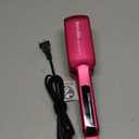 Terviiix Flat Iron Hair Straightener, 2 Inch Widest Ceramic Flat Iron for Hair, Professional Straightening Irons with Adjustable Temp, Fast Styling for Silky Smooth Hair, Dual Voltage, Auto Off, Pink