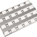 Grill Briquette Tray Replacement for Lynx 42in 54in Grill, Wide Briquette Tray Grill Heat Plates for Lynx L42 L42FR L42PSFR L42PSR L42R L54 L54PSFR, Grill Heat Shield 19 1/4'' x 12 1/2'' (1 Pack)